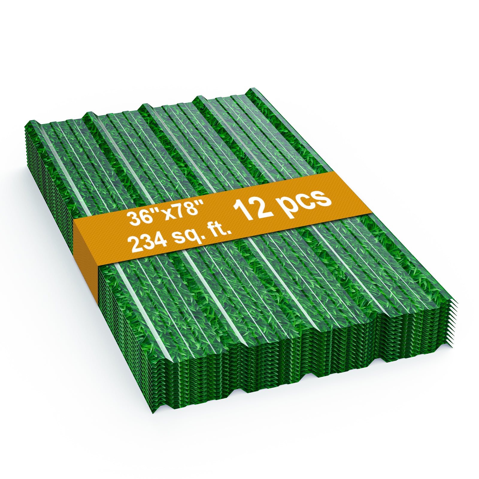 Ribbed Metal Roofing Panel(Green)
